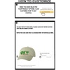Personalized Phi Kappa Psi Greek Line Hat(Tan)