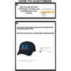 Sigma Chi Greek Line Hat(Navy Blue)