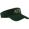 Alpha Gamma Rho Greek Letter Visor(Black W/Light Gold Thread)