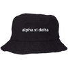 Alpha Xi Delta Bucket Hat Black