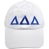 Delta Delta Delta Greek Letter Hat(White)