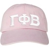 Gamma Phi Beta Lettered Premium Pastel Hat(Pale Pink)