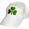 Irish Shamrock Baseball Cap(White)
