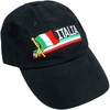 Italia Flag Baseball Hat(Black)