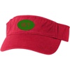 Phi Kappa Psi Greek Oval Heavy Visor(Red W/Red Thread Color)
