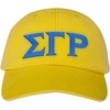 Sigma Gamma Rho Lettered Premium Pastel Hat(Lemon)