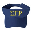 Sigma Gamma Rho Visor(Royal Blue W/Light Gold Thread)