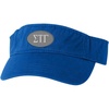 Sigma Tau Gamma Greek Oval Heavy Visor(Royal Blue W/White Thread)