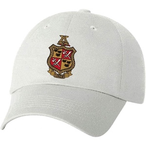Delta Chi Crest – Shield Hat(White)