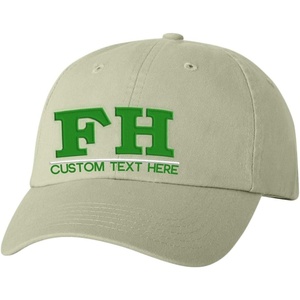 Personalized Farmhouse Greek Line Hat(Tan)
