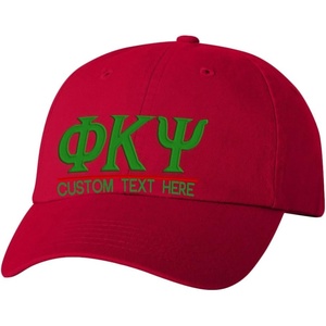 Personalized Phi Kappa Psi Greek Line Hat(Red)
