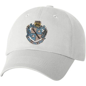 Zeta Tau Alpha ZTA Crest Hat(White)