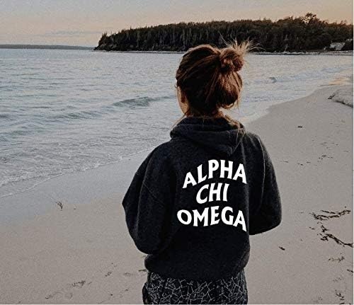 image:imageGreekgear Alpha Chi Omega Social HoodieBlack