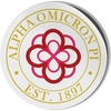 Alpha Omicron Pi AOII Circle Crest – Shield Decal