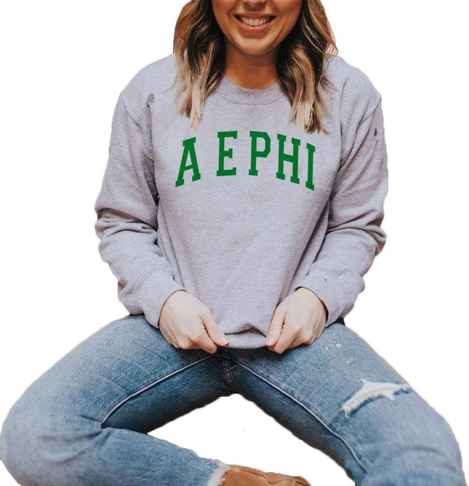 image:imageGreekgear Alpha Epsilon Phi Nickname College CrewLight Grey