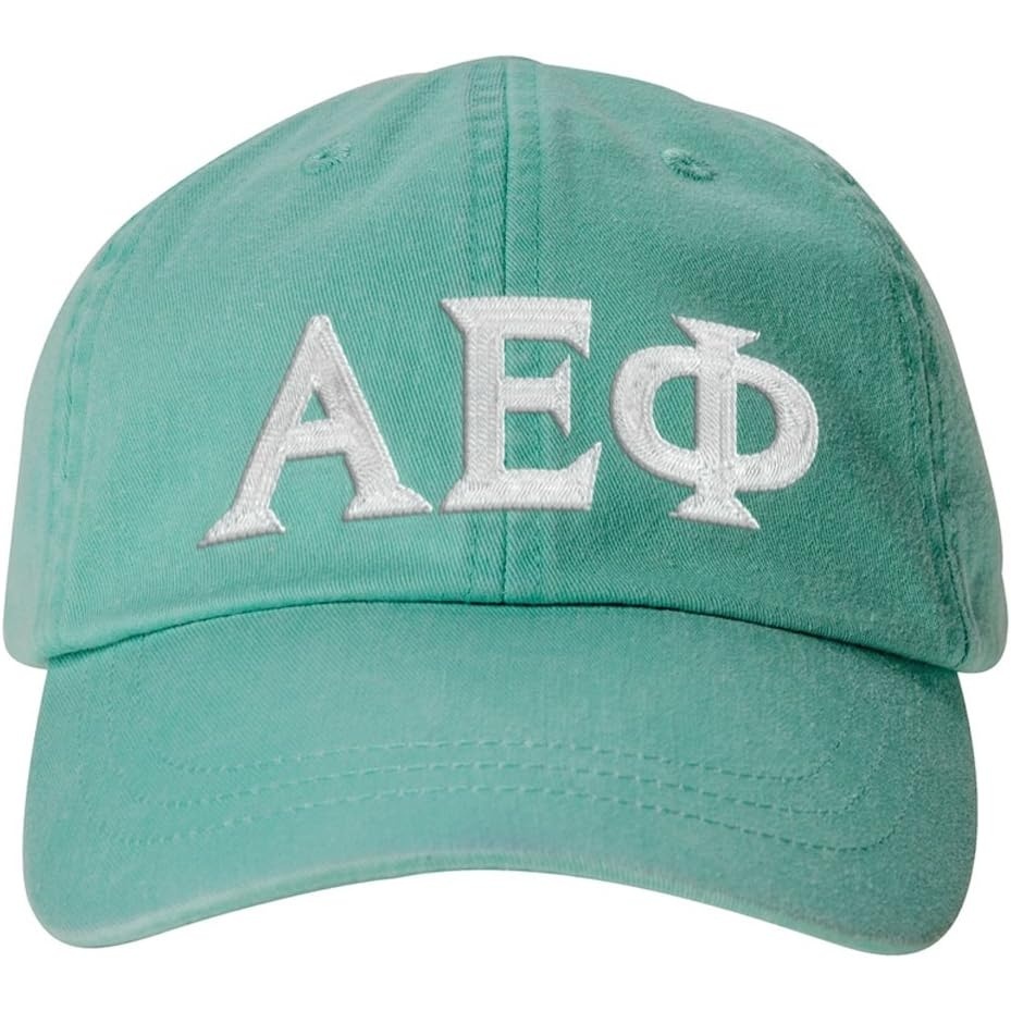 image:imageAlpha Epsilon Phi Lettered Premium Pastel HatSeafoam Green