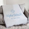 Greekgear Alpha Delta Pi Be The First Afghan Blanket Throw