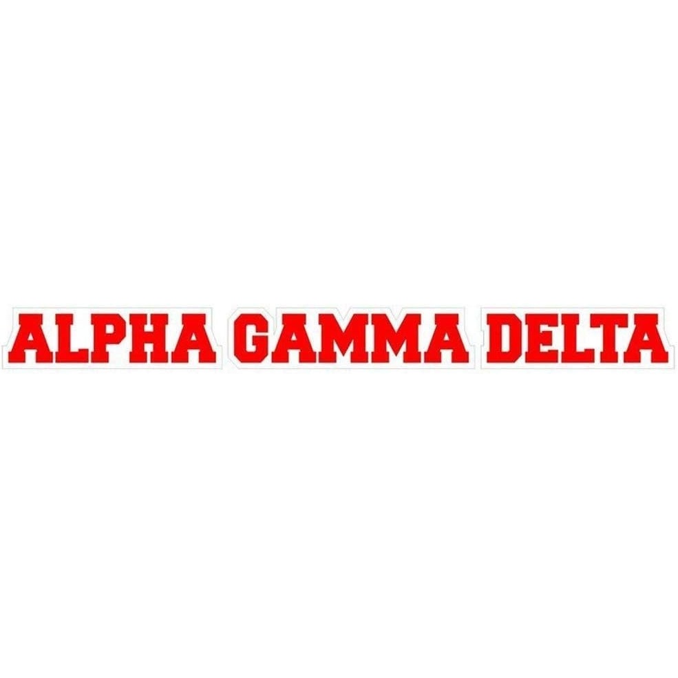 image:imageAlpha Gamma Delta Long Window Sticker