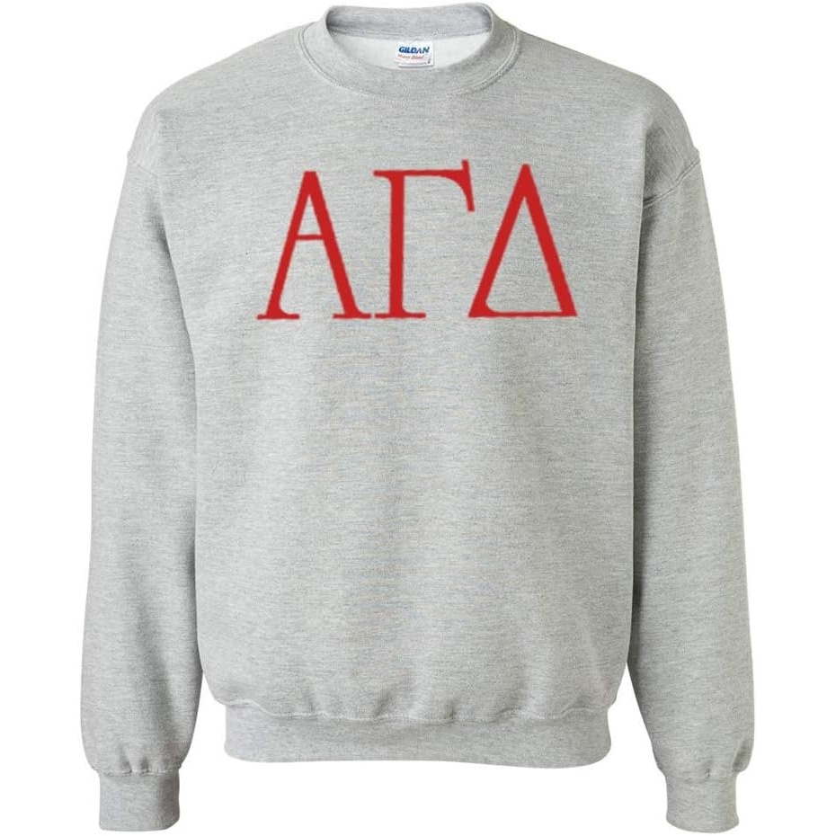 image:imageAlpha Gamma Delta University Crewneck SweatshirtLight Grey