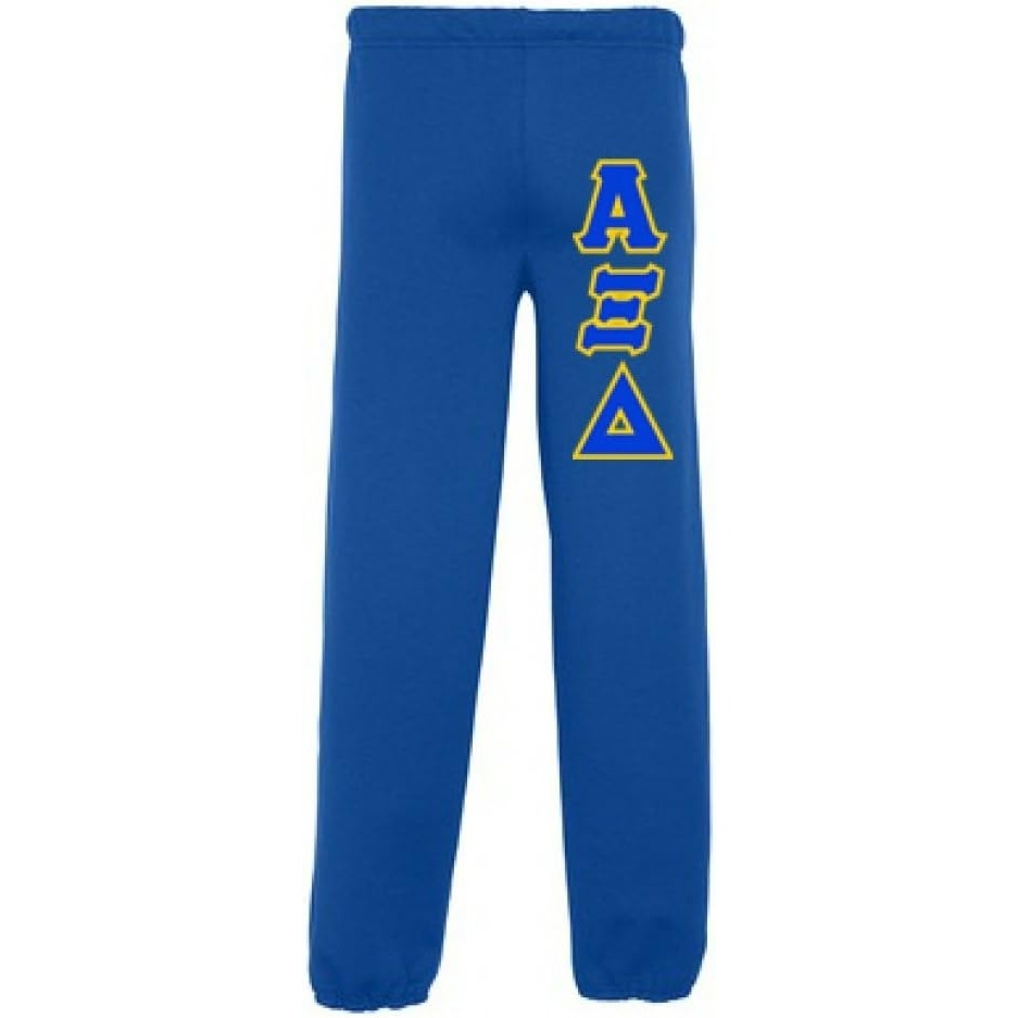 image:imageAlpha Xi Delta Lettered SweatpantsRoyal Blue
