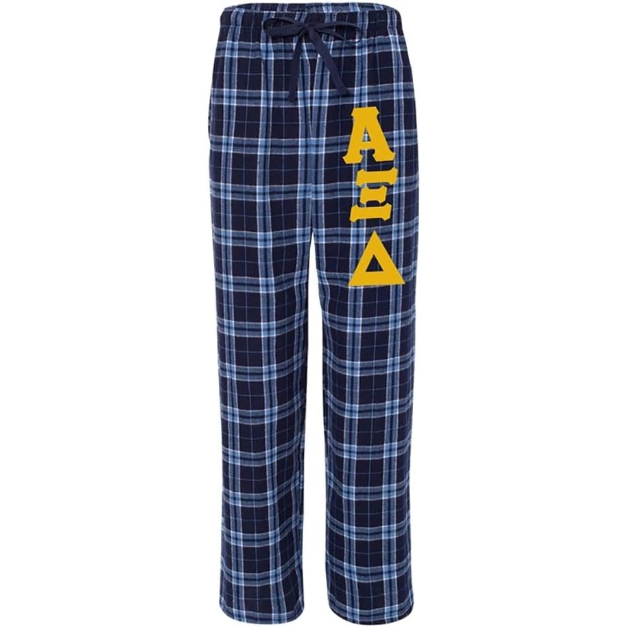 image:imageAlpha Xi Delta Pajamas Flannel Plaid PantNavyColumbia