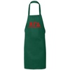 Alpha Gamma Delta Large Apron Forest Green