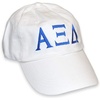 Alpha Xi Delta Letter Hat(White)