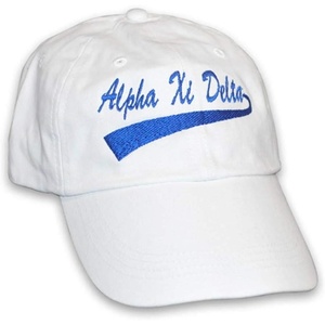 Alpha Xi Delta Tail Hat(White)