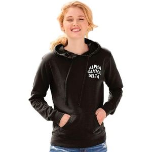 Greekgear Alpha Gamma Delta Social Hoodie(Black)