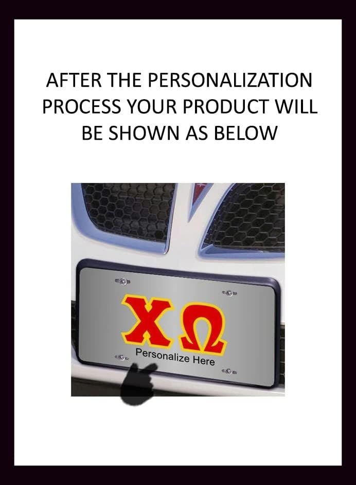 image:imageChi Omega Lettered License Cover
