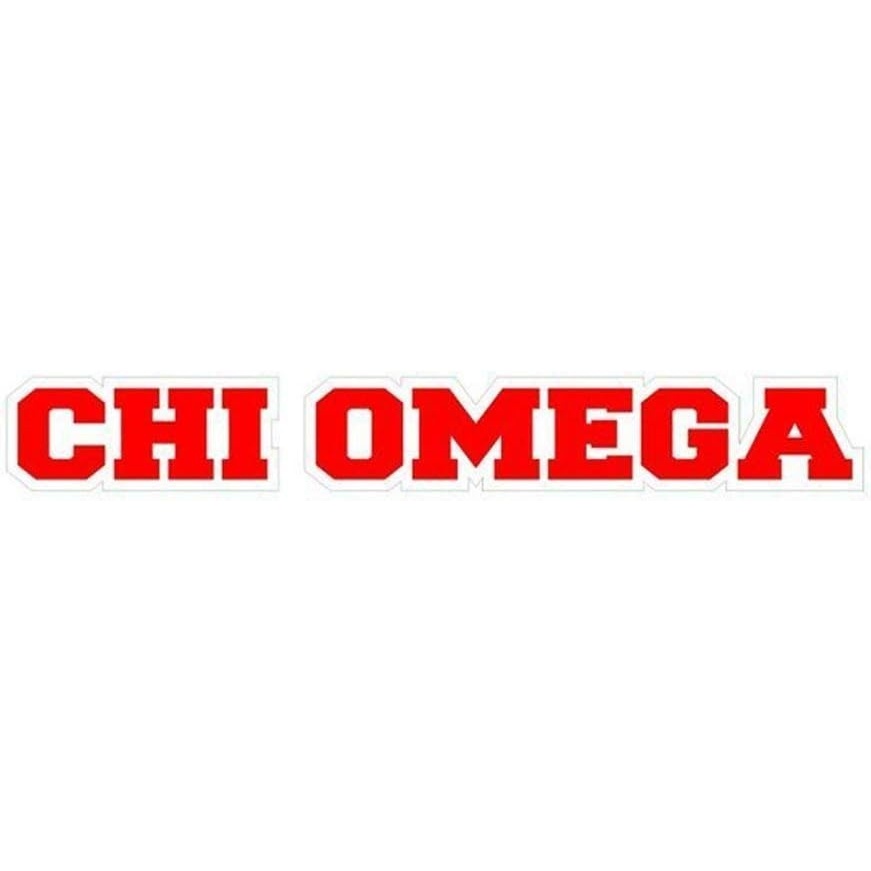 image:imageChi Omega Chi O Long Window Sticker