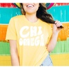 Chi Omega Sorority Shag T-Shirt(Maize)