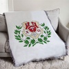 Greekgear Chi Omega Chi O Full Color Crest Afghan Blanket Throw