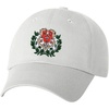 Chi Omega Chi O Crest Hat(White)