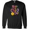 Chi Omega Chi O Have A Day Crewneck