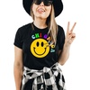 Chi Omega Chi O Have A Nice Day Tee(Black)
