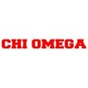 Chi Omega Chi O Long Window Sticker