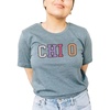 Chi Omega Chi O Nickname Tee(Light Blue)