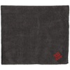 Greekgear Chi Omega Chi O Sherpa Blanket Charcoal w/Red Thread Color