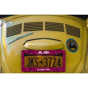 Alpha Phi New License Plate Frame