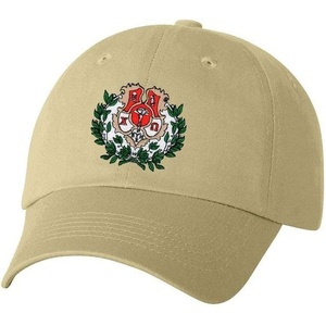 Chi Omega Chi O Crest Hat(Khaki)