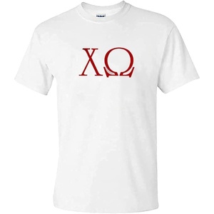 Chi Omega University Greek T-Shirts(White)