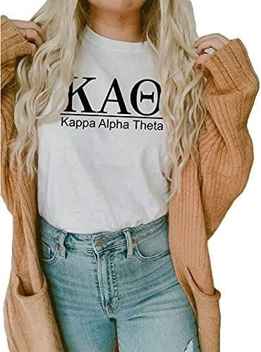 image:imageKappa Alpha Theta Heavyweight TShirtWhite