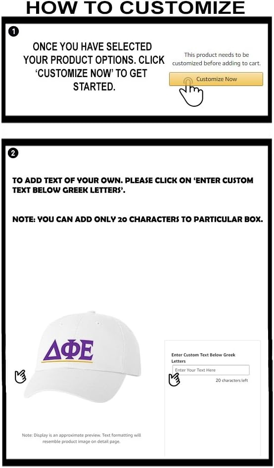 image:imagePersonalized Delta Phi Epsilon DPHIE Greek Line HatWhite