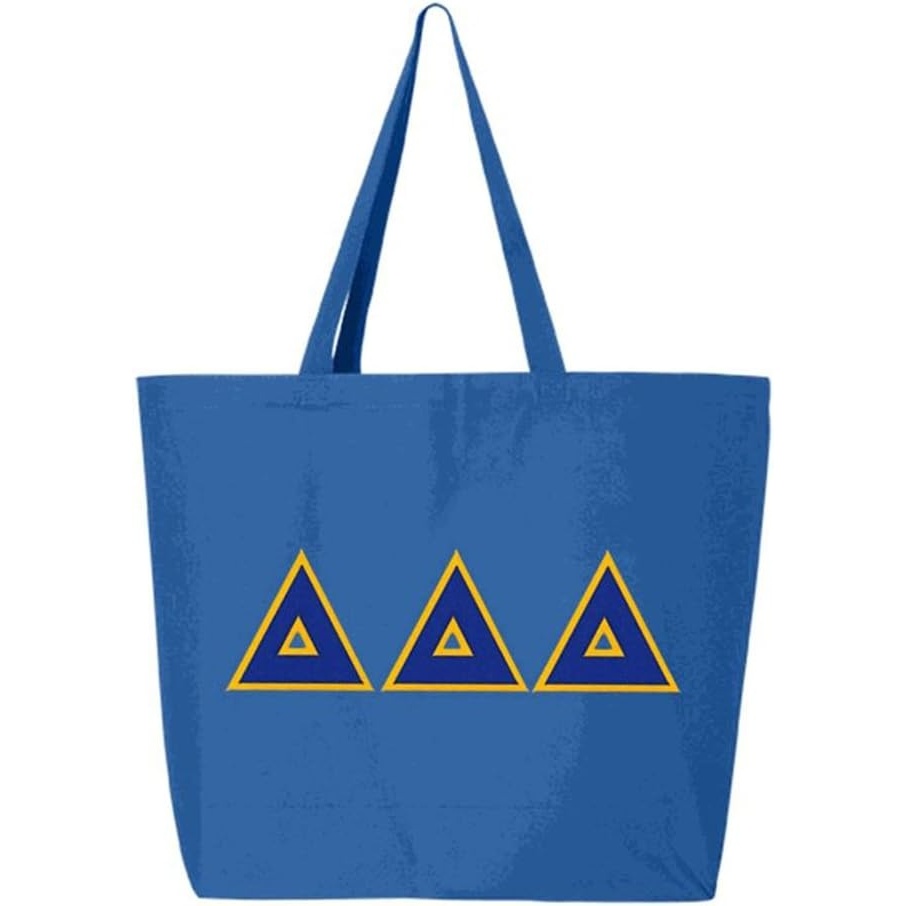 image:imageGreekgear Delta Delta Delta Jumbo Canvas Tote