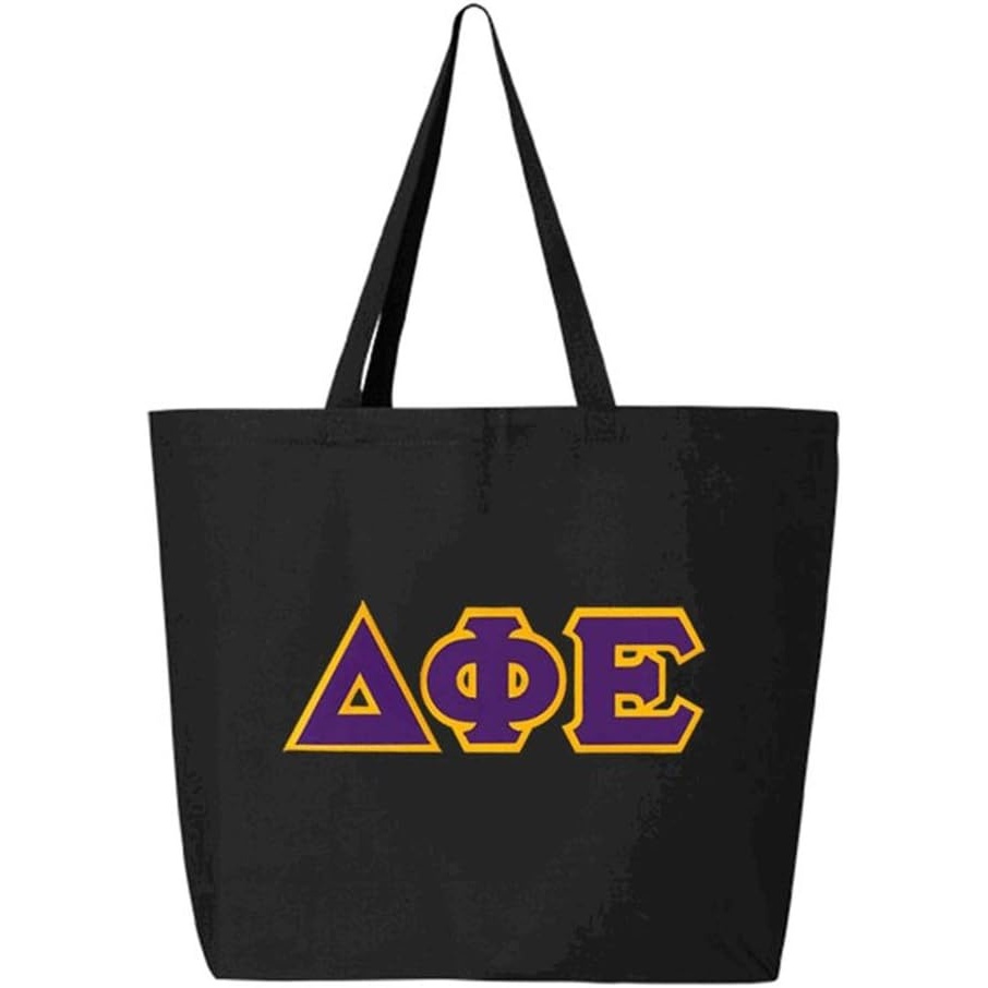 image:imageGreekgear Delta Phi Epsilon Jumbo Canvas Tote