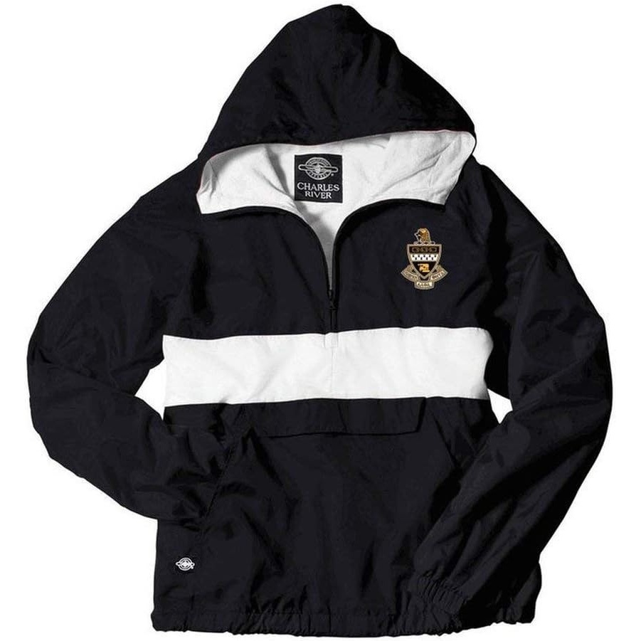 image:imageGreekgear Kappa Alpha Theta AnorakBlackWhite