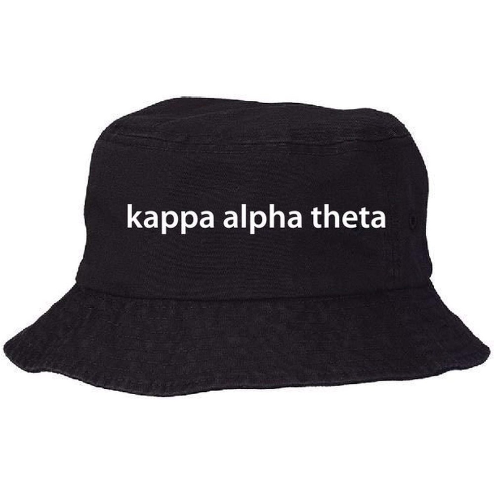 image:imageKappa Alpha Theta Bucket Hat Black