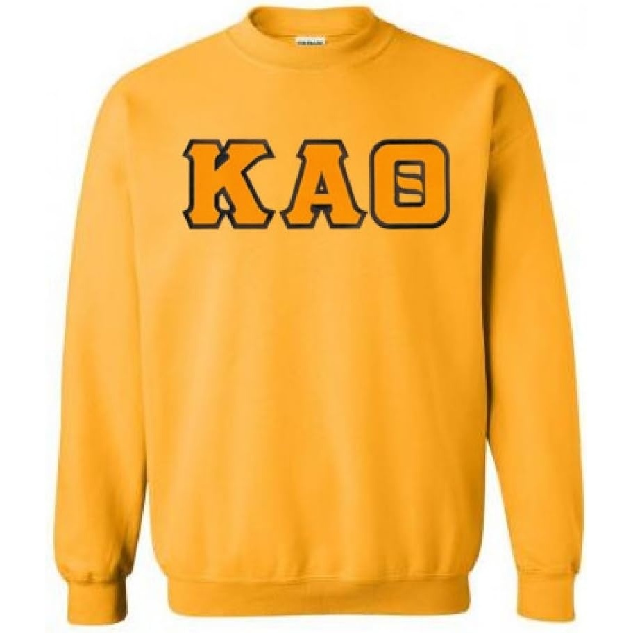 image:imageKappa Alpha Theta Lettered CrewneckAthletic Gold