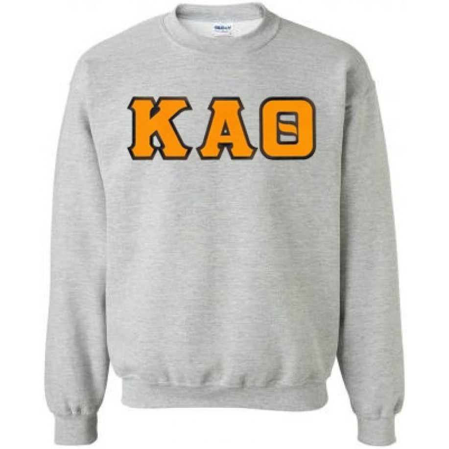 image:imageKappa Alpha Theta Lettered CrewneckSports Grey